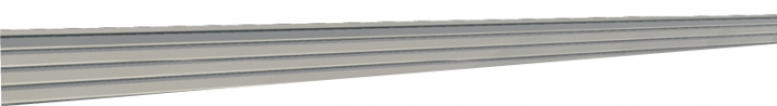 Tamperproof aluminium rails