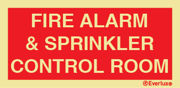 FIRE ALARM & SPRINKLER CONTROL ROOM