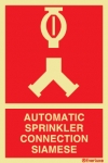 Automatic Sprinkler Connection - Siamese