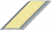 UL 1994 Listed Non-slip Egress Path Marking Aluminium Strip -For uneven floor applications